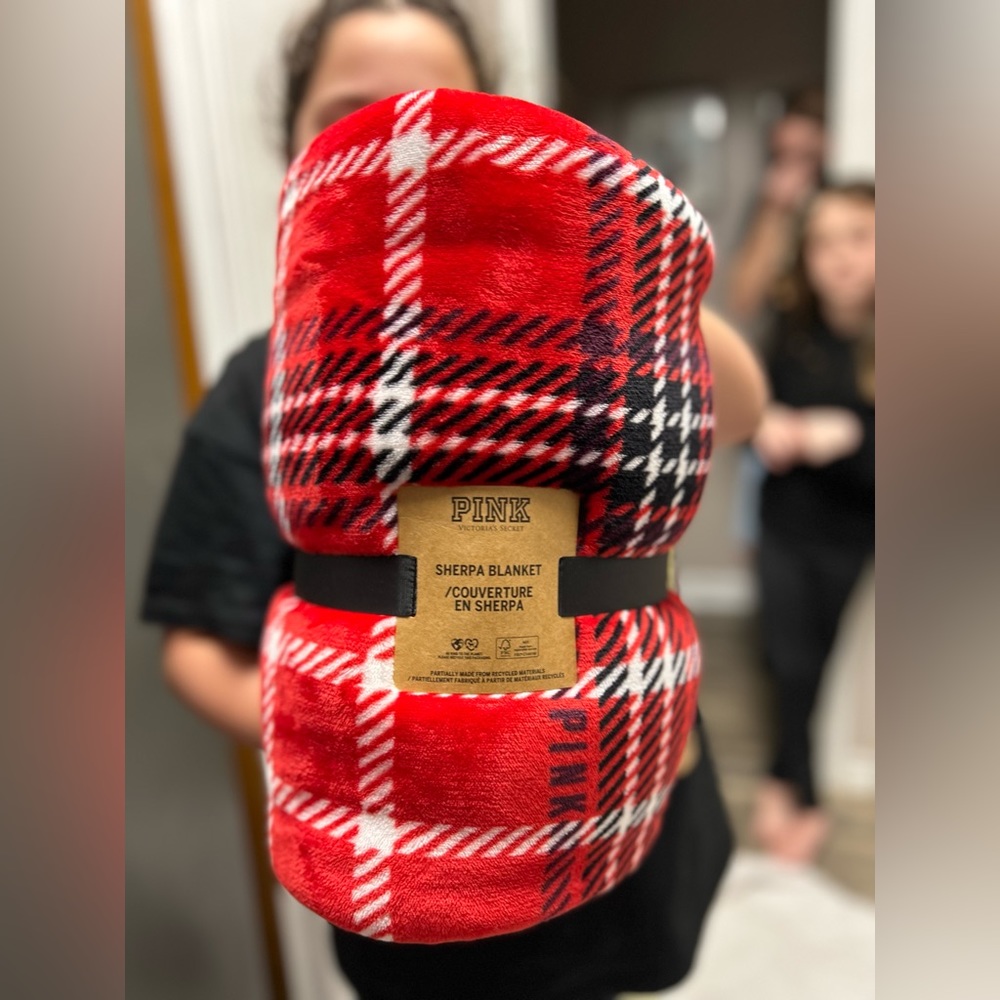 PINK Sherpa Blanket
